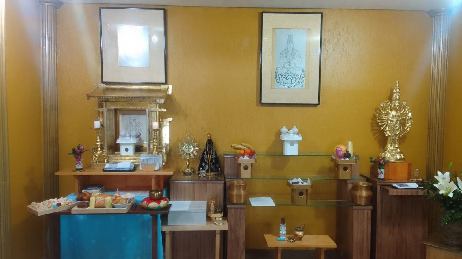 Sala de oração do Templo