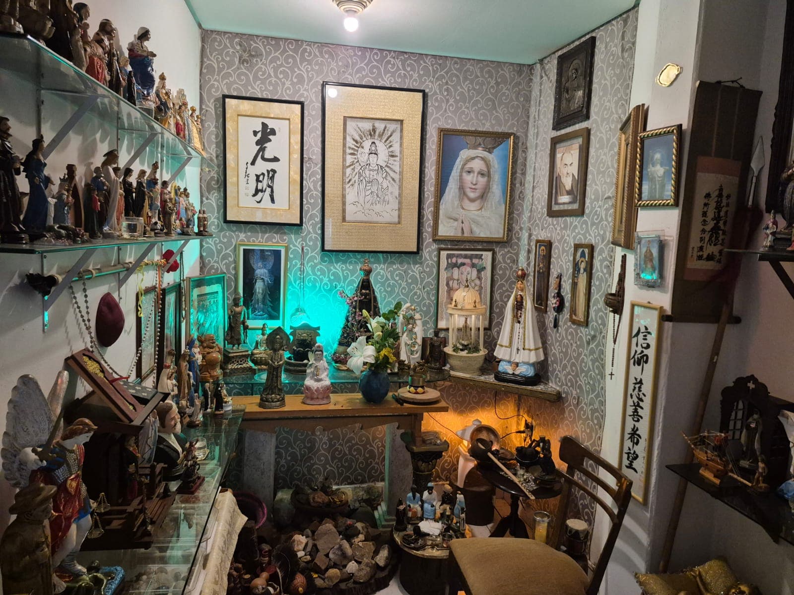 Vista geral da Sala Ecumênica da Paz